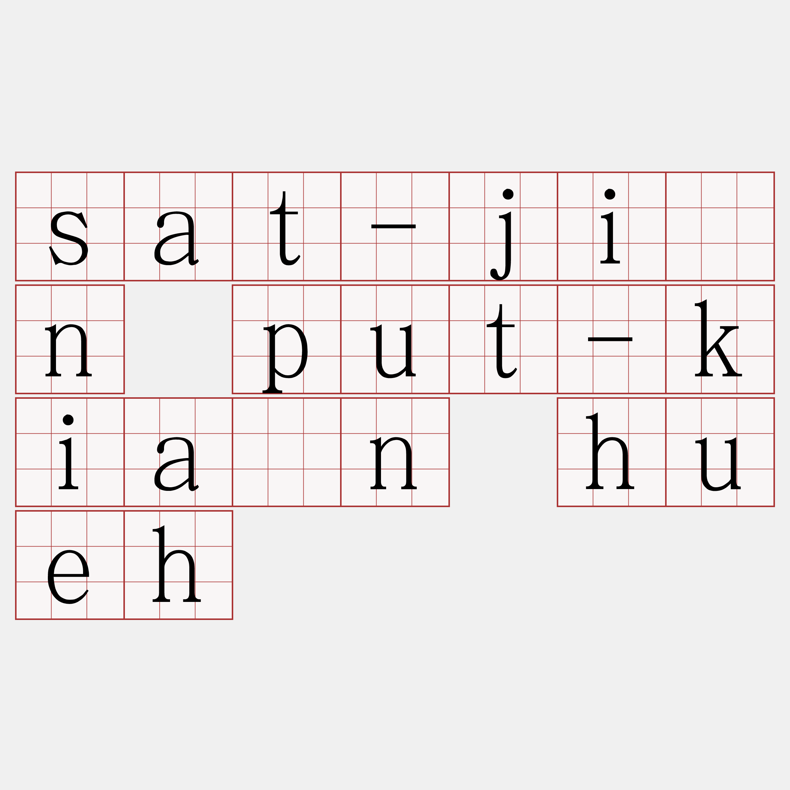 sat-jîn put-kiàn hueh